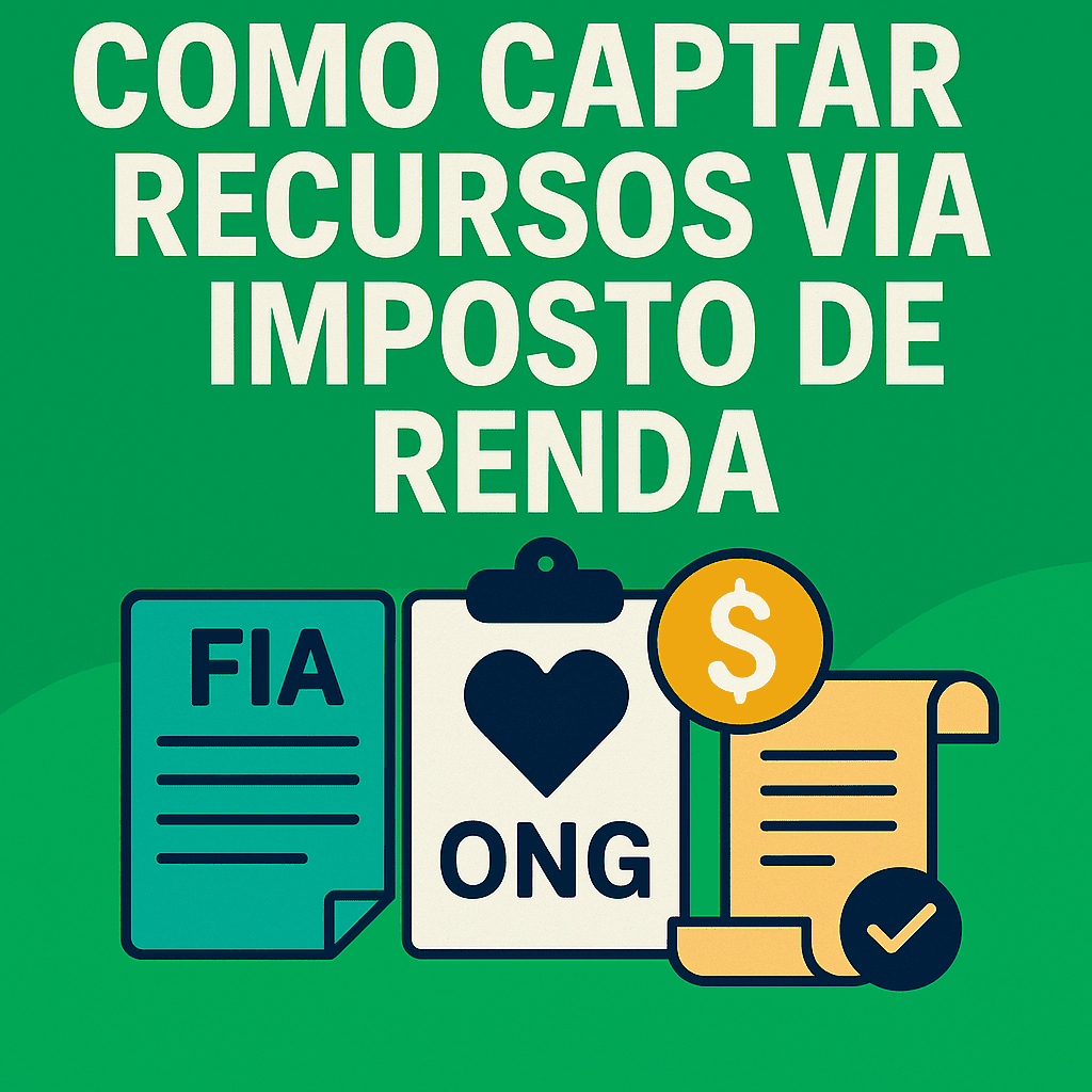 Como captar recursos via Imposto de Renda (FIA, Rouanet, etc.)